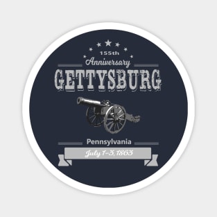 Gettysburg 155th Anniversary Graphic Memorial Magnet